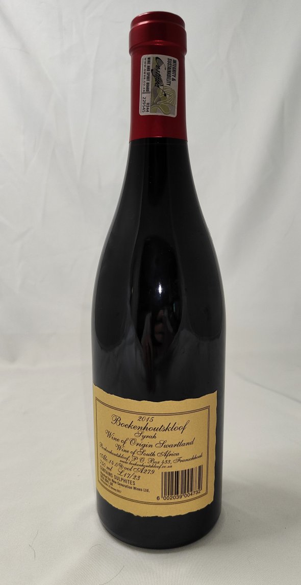 Boekenhoutskloof, Syrah, Swartland