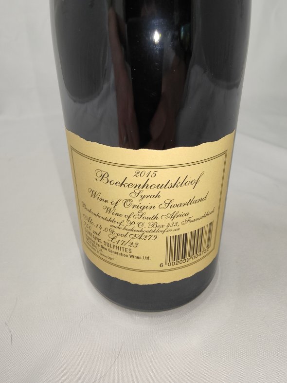 Boekenhoutskloof, Syrah, Swartland