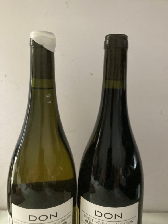 Barn Block Chardonnay 2018 and Pinot Noir 2019