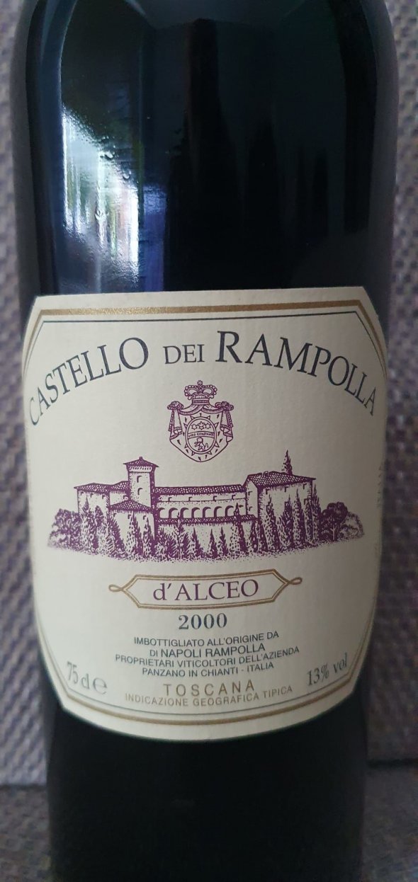 Castello dei Rampolla, d' Alceo, IGT