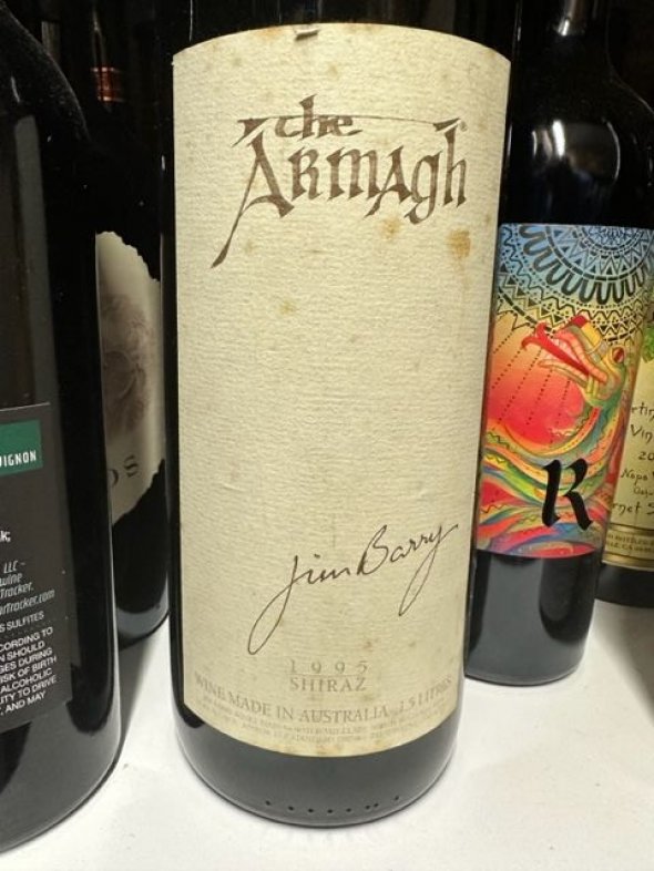 Jim Barry, The Armagh Shiraz magnum, Clare Valley