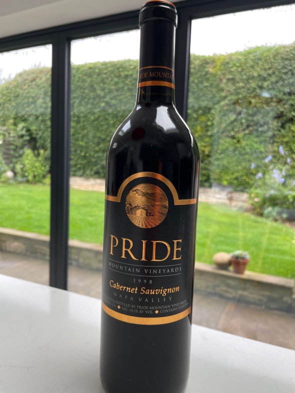 Pride Mountain, Cabernet Sauvignon, Napa Valley