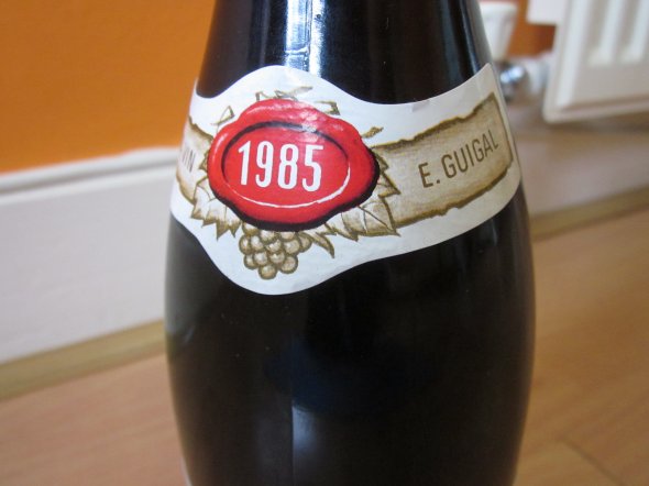 E. Guigal  Cote Rotie  Brune Et Blonde 1985