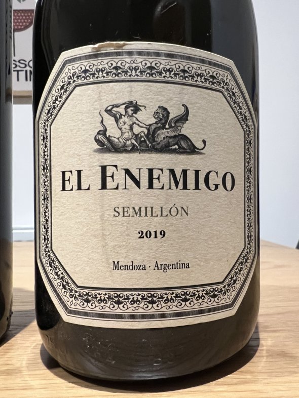El Enemigo Malbec and Semillion