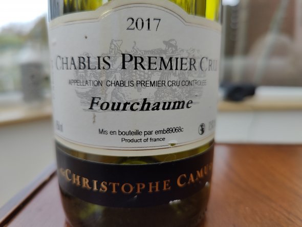 Chablis Premier Cru, Fourchaume,  2017