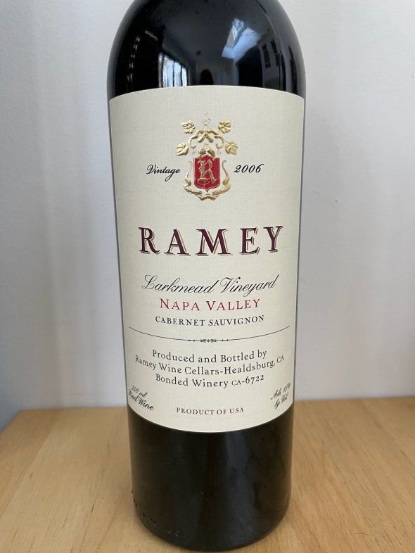 Ramey, Larkmead Vineyard Cabernet Sauvignon, Napa Valley