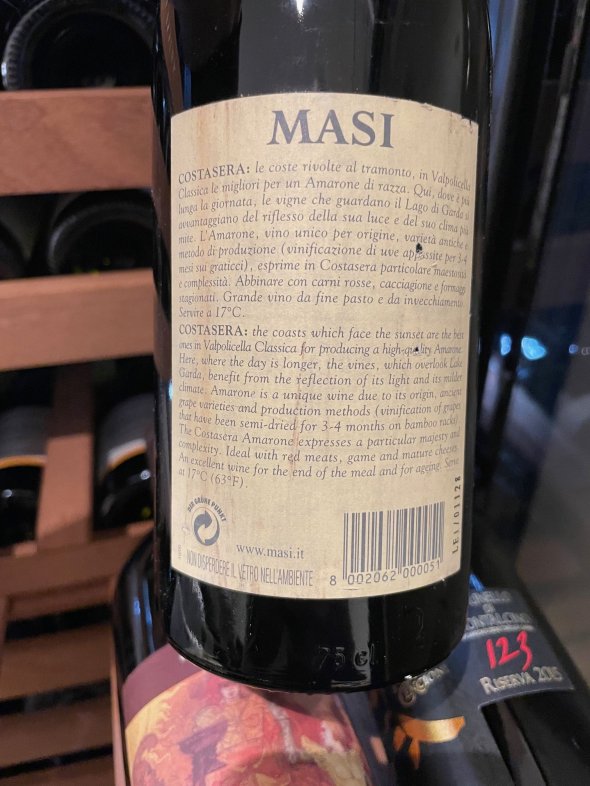 Masi, Amarone della Valpolicella, Classico