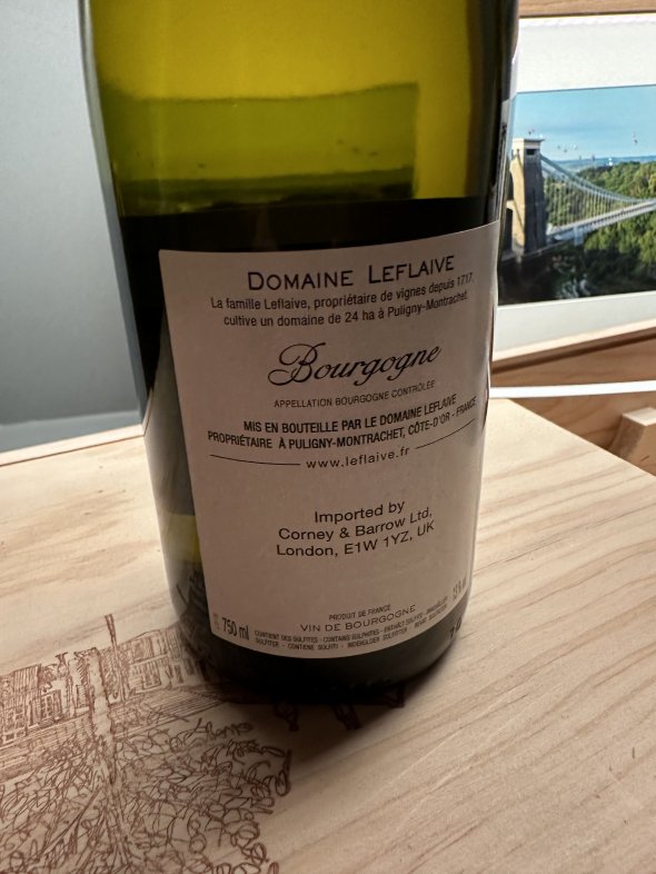 Domaine Leflaive, Bourgogne Blanc, Puligny-Montrachet 