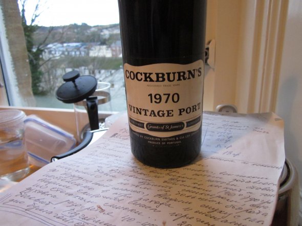  One Bottle of Cockburn's, Vintage Port 1970 BN