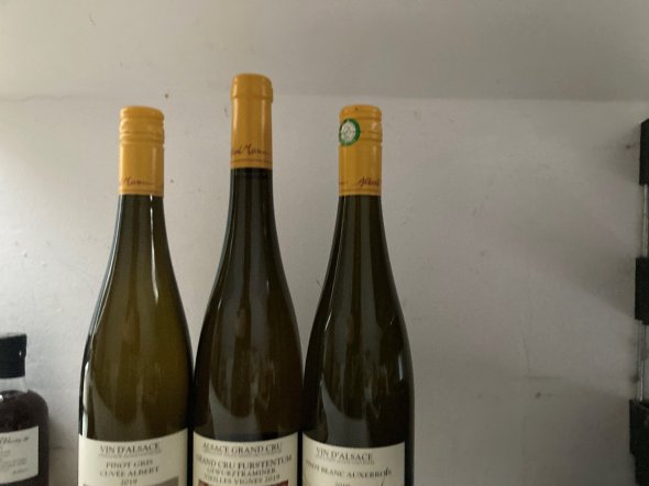 2019 Gewurztraminer Grand Cru "Furstentum", 2019 Pinot Gris ‘Cuvée Albert', 2019 Pinot Auxerrois, Albert Mann