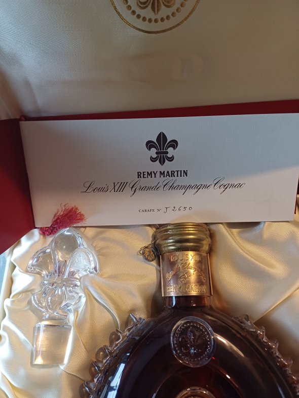Remy Martin, Louis XIII, Grande Champagne Cognac