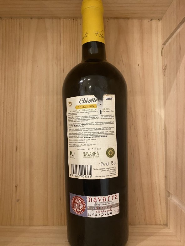 Chivite, Coleccion 125 Chardonnay, Navarra