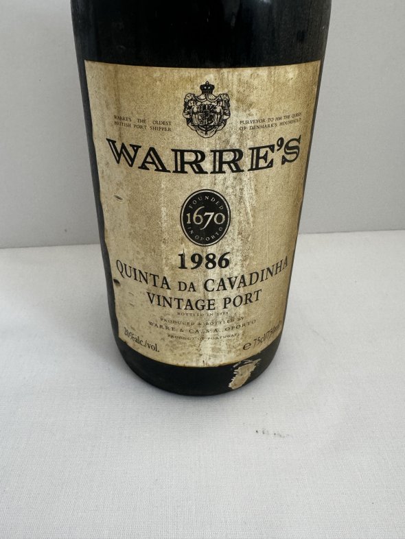 Warre's 1986 Vintage Port
