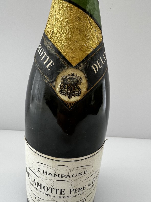 Delamotte Pere Et Fils Champagne with very dates pristine bottle 