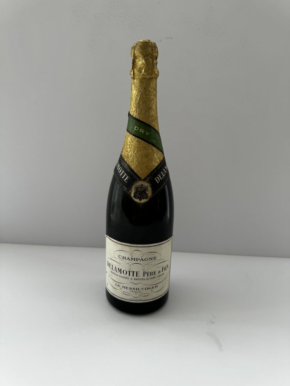 Delamotte Pere Et Fils Champagne with very dates pristine bottle 
