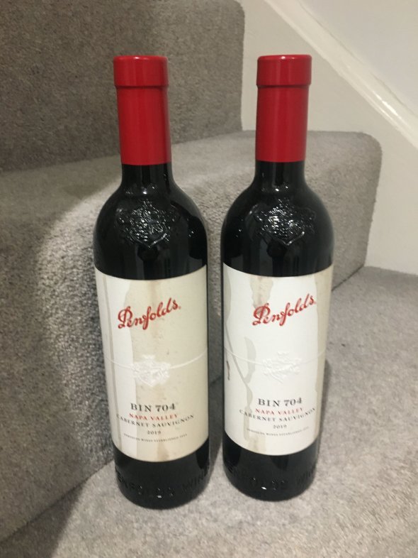 2019 (2 bottles) Penfolds, Bin 704 Napa Valley Cabernet Sauvignon