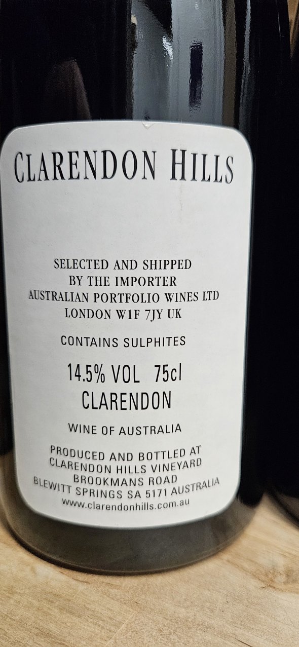 Clarendon Hills "Clarendon Vineyard" Old Vine Grenache 