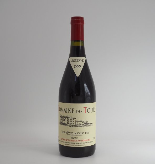 Domaine des Tours Merlot, Rouge, Vaucluse