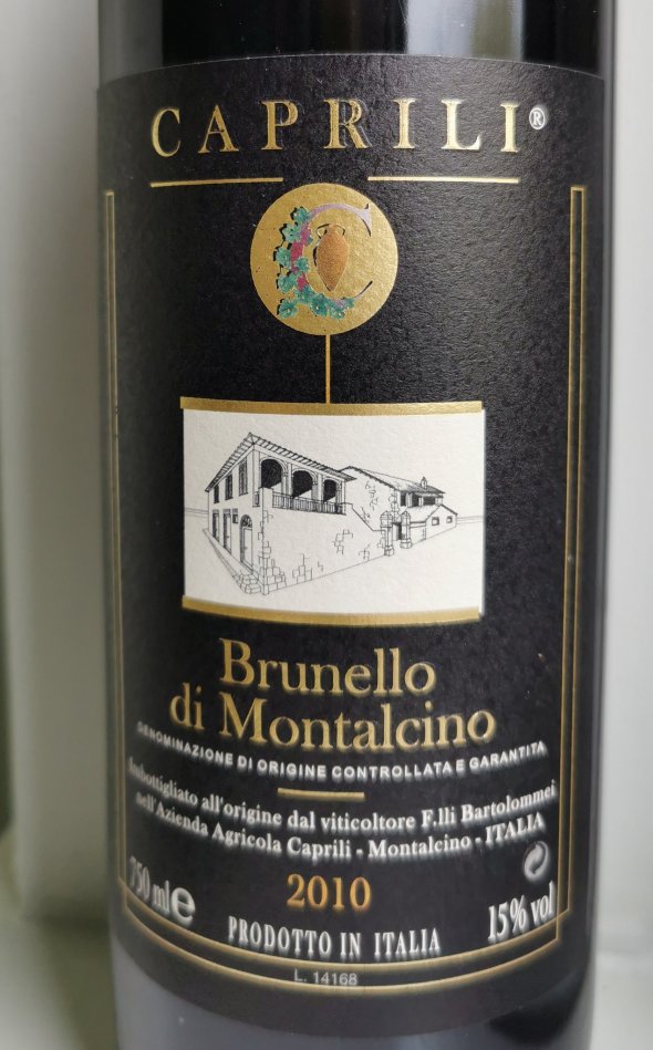 Caprili, Brunello di Montalcino