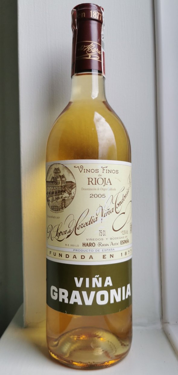 R. Lopez de Heredia, Gravonia Crianza Blanco, Rioja
