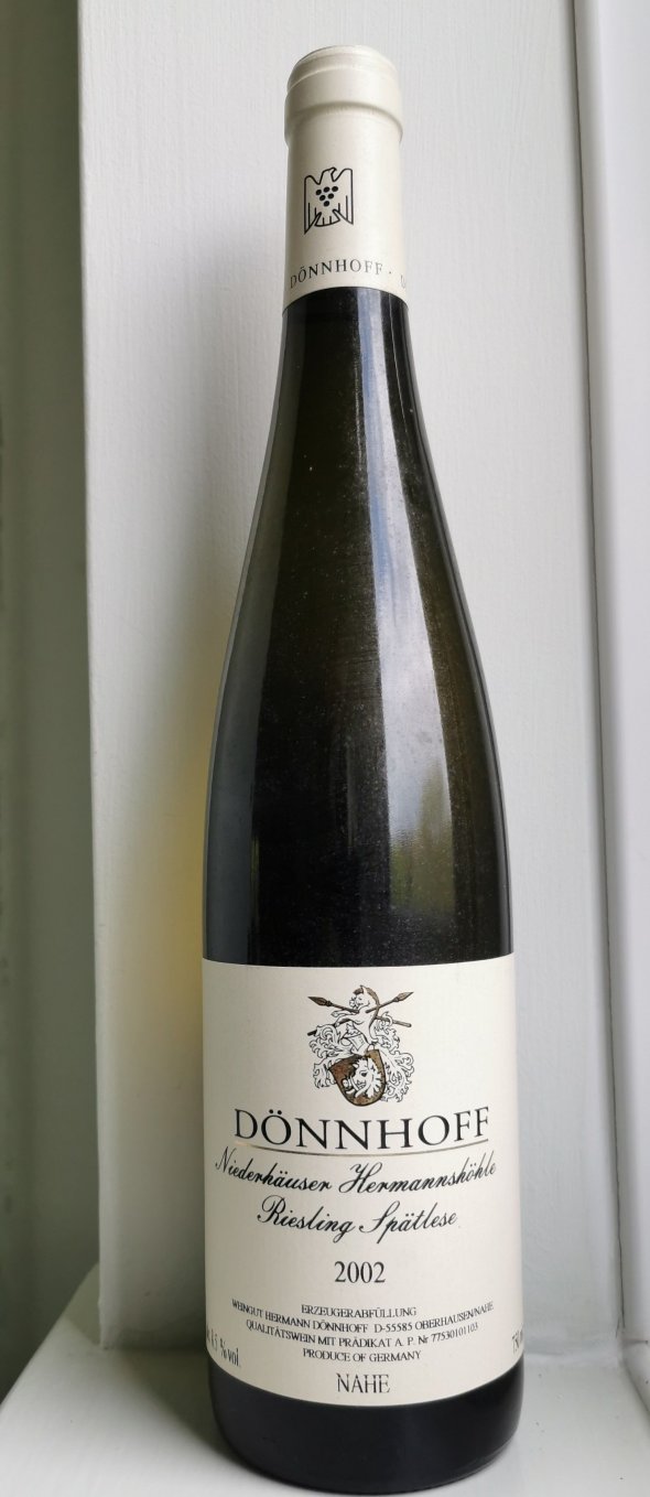 Donnhoff, Niederhauser Hermannshohle Spatlese, Nahe