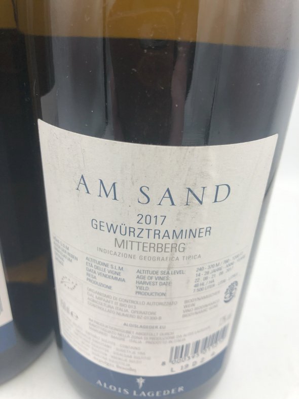 Gewurztraminer 'Am Sand' Alois Lageder 2020, Mitterberg IGT, Alto Adige