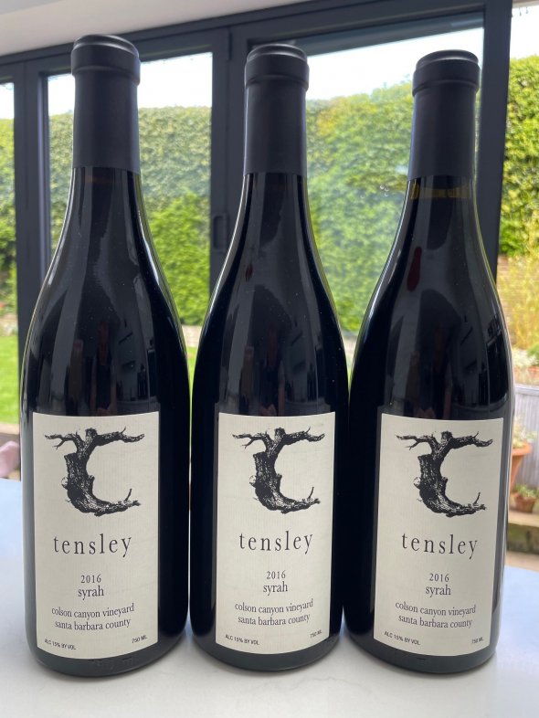 Tensley, Syrah Colson Canyon Vineyard, Santa Barbara County