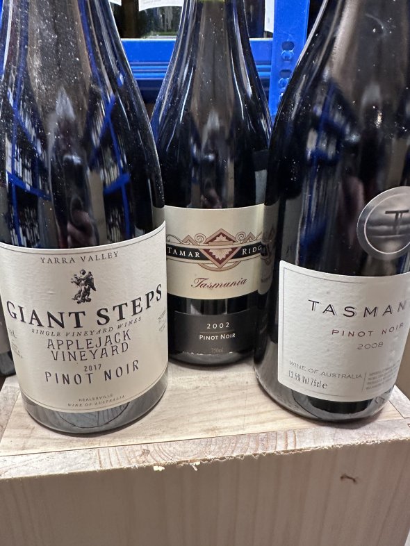 Tasmanian Pinot noir collection 