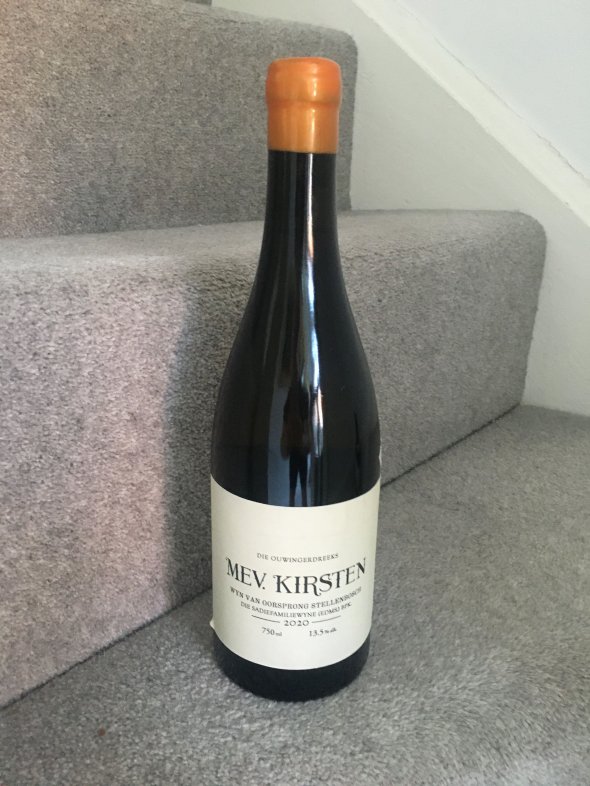 2020 Sadie Family, Mev Kirsten, Stellenbosch