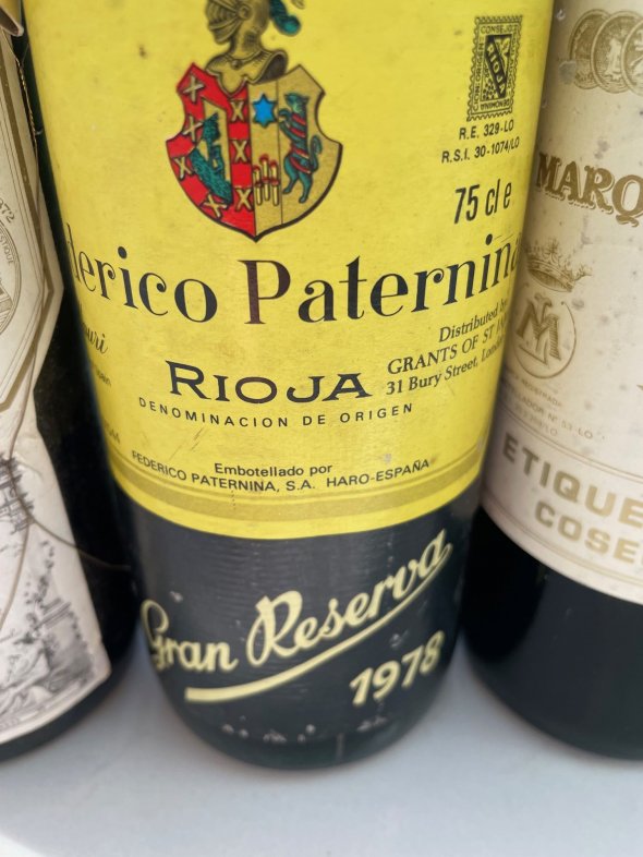Aged Rioja x 4 1973 - 1985