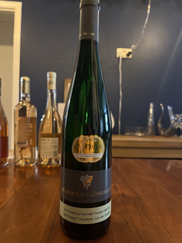 Hubertus clusserath Riesling 