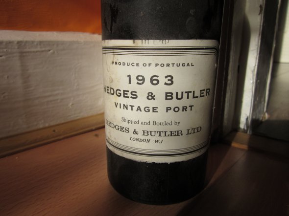 Hedges & Butler  Vintage  Port 1963