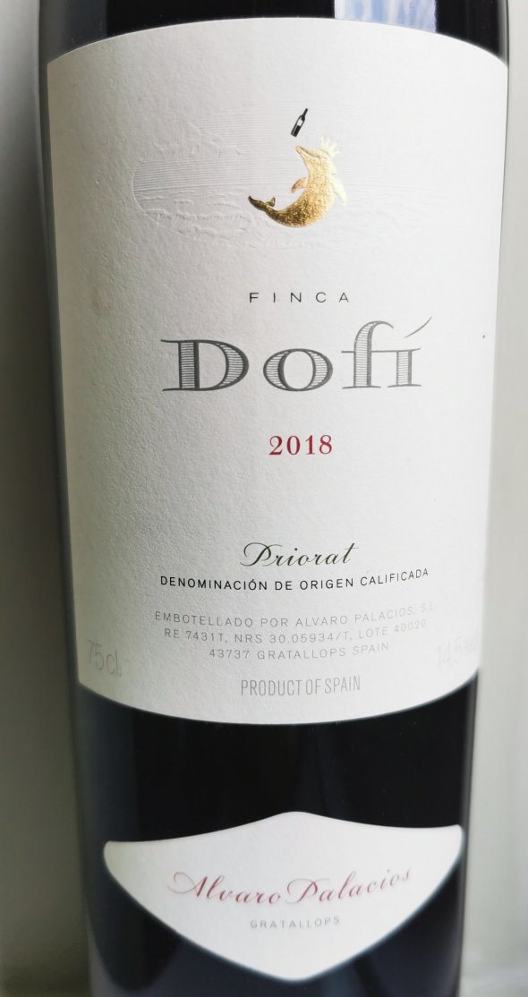 Alvaro Palacios, Finca Dofi, Priorat DOC