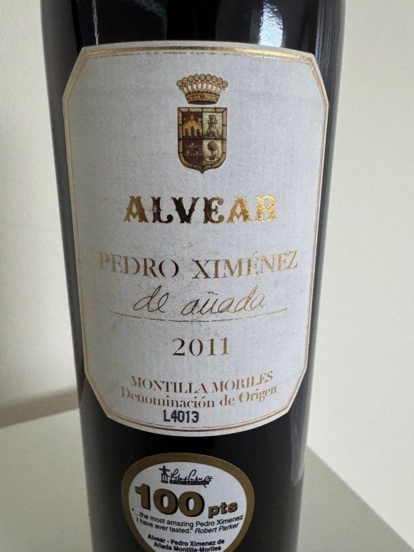 Alvear, Pedro Ximenez Anada, Montilla-Moriles