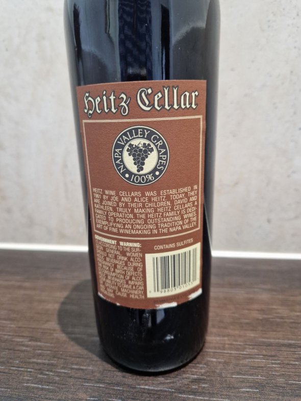 Heitz Cellar, Martha's Vineyard Cabernet Sauvignon, Napa Valley