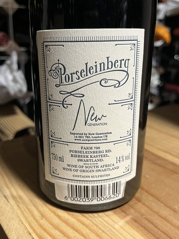 Porseleinberg, Swartland