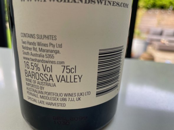 Two Hands, Coach House Block Shiraz, Barossa Valley