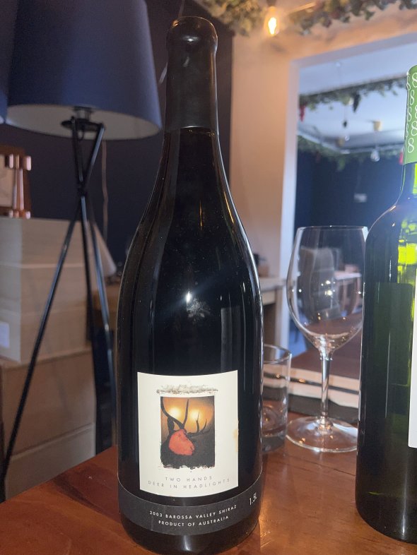 Two Hands, Deer In Headlights, Barossa Valley