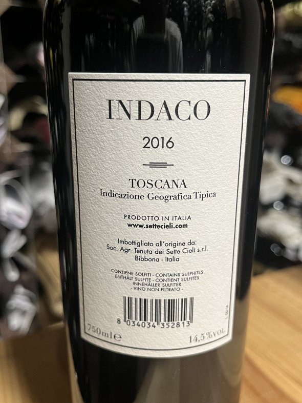 Tenuta dei Sette Cieli 'Indaco' Toscana IGT