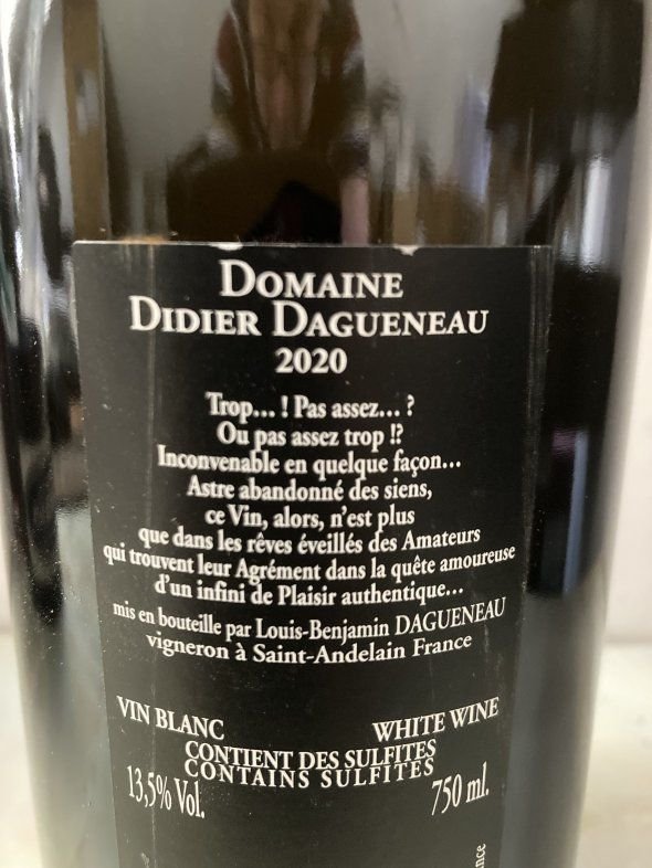 Domaine Didier Dagueneau "Silex" Pouilly-Fum&eacute;
