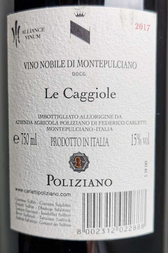 Poliziano Vino Nobile di Montepulciano, Le Caggiole