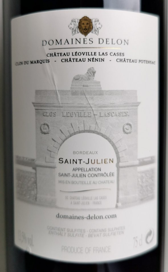 Chateau Leoville Las Cases 2eme Cru Classe, Saint-Julien