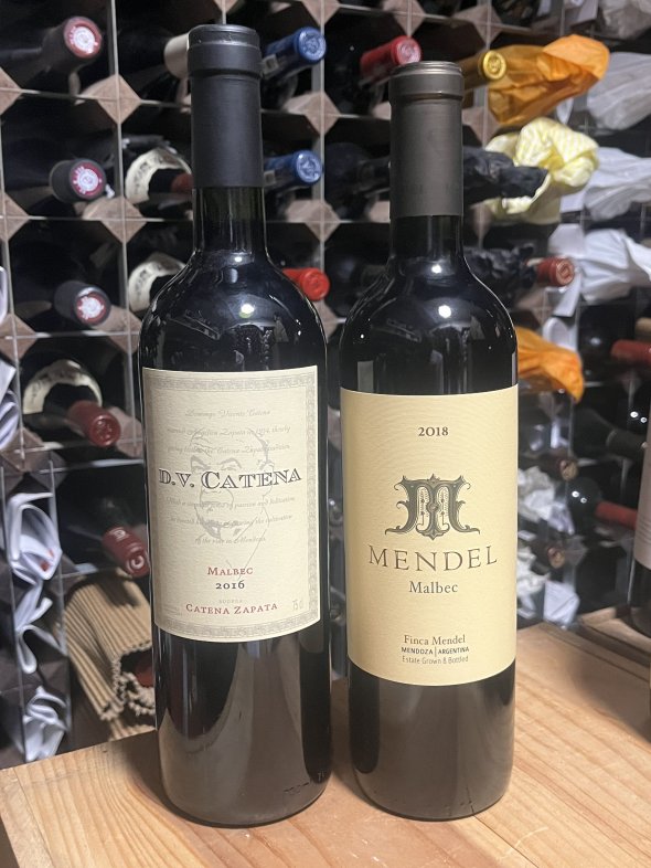 Mendoza Malbec duo: Catena & Mendel, 2016 & 2018
