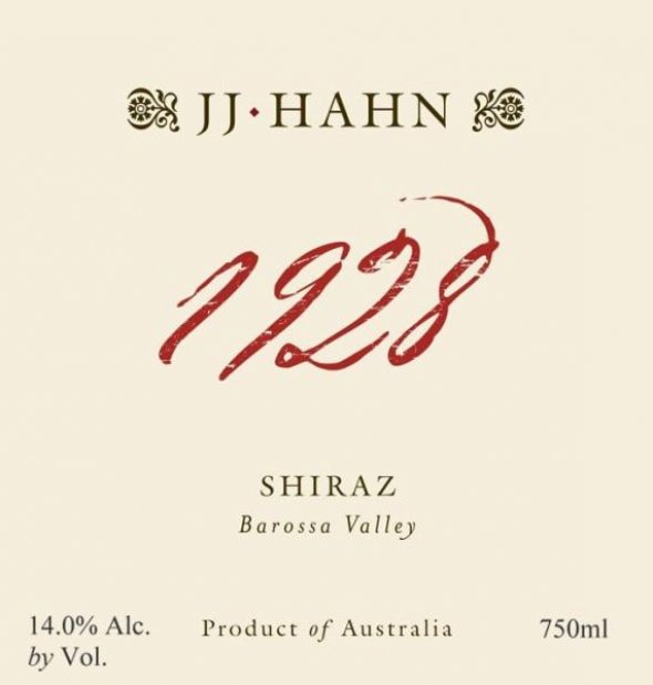 2001 JJ Hahn Shiraz Block 1928 Barossa 12x75cl IB