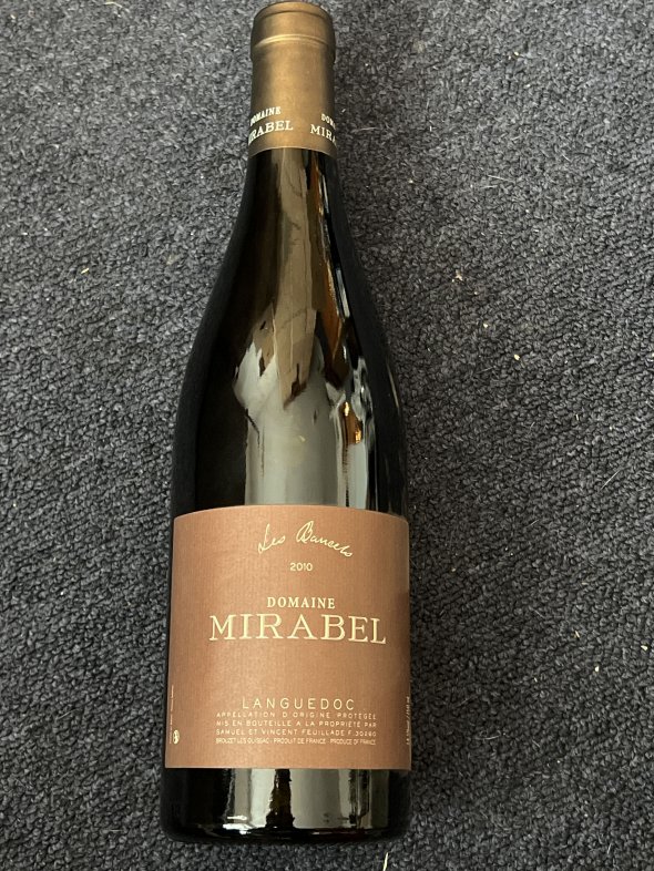 Domaine Mirabel, les baneelo, Languedoc
