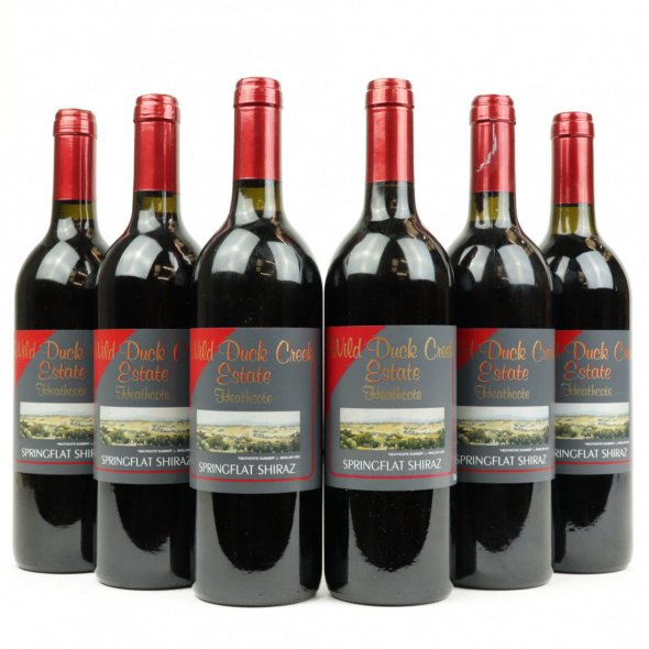 Wild Duck Creek Springflat Shiraz 12x75cl IB