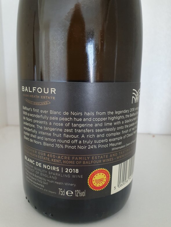 Balfour Hush Heath Blanc de Noir