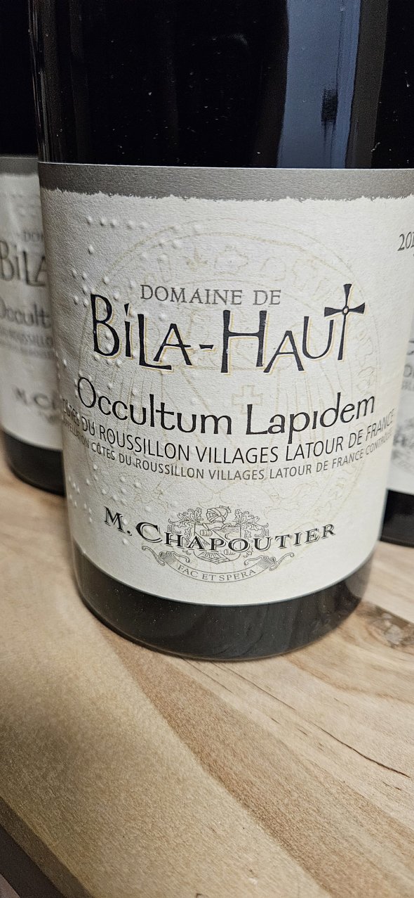 M Chapoutier Domaine Bila-Haut, Cotes du Roussillon Villages Occultem Lapidem