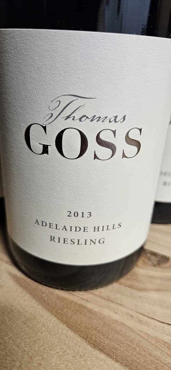 Thomas Goss Adelaide Hills Riesling