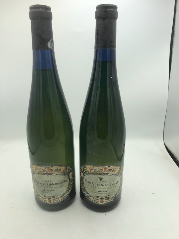 Ferdinand Pieroth, Burg Layer Schlosskapelle AUSLESE Pieroth Blue, Nahe